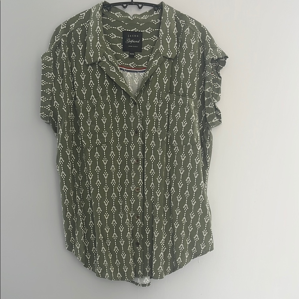 Olive Green Jachs Girlfriend Women's Top